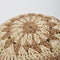 Crochet Straw Hat with Granny Squares