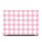HardShell Macbook Case  - Buffalo Plaid in Pink
