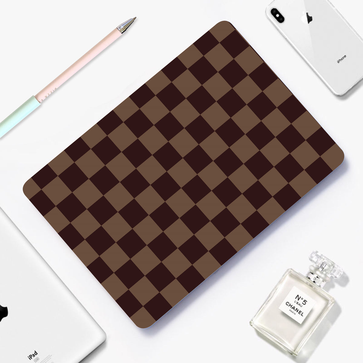 HIMODA- Hard Checkered Macbook Case for Air & Pro, Checkerboard Cover–  HIMODA