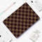 HardShell Macbook Case  - Brown Checker