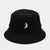 Cotton Bucket Hat with Embroidered banana