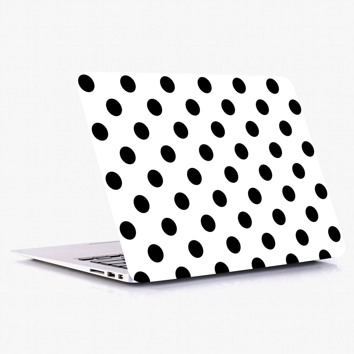 HardShell Macbook Case Polka Dot in White