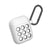 Silicone Airpods Case with Hollow Dots, Classic White