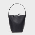 Leather Shoulder Bucket Bag