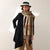 Soft Checked Scarf with Fringe - Classic