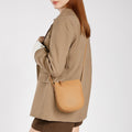 Leather Crossbody Messenger Bag