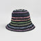 Fine Striped Straw Hat