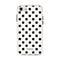 Polka Dot iPhone Case - White & Black