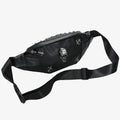 Vegan Leather Fanny Pack with Skull