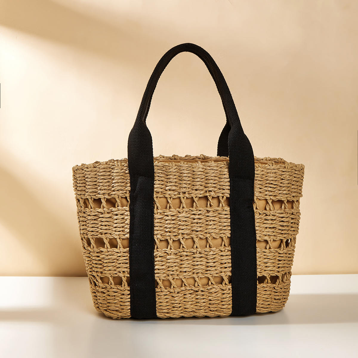 Buy Women's Straw Tote Bag, Summer / Beach HandBags - HIMODA– HIMODA