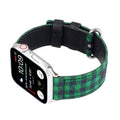 Checked Apple Watch Band - Green Tartan