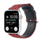 Houndstooth Apple Watch Band - Black/Red