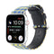 Checked Apple Watch Band - Blue Yellow