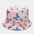 Double Sided Butterfly Bucket Hat