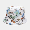 Double Sided Butterfly Bucket Hat