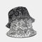 Reversible Bucket Hat with Vintage Cashew Flower