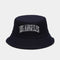 Cotton Bucket Hat with Embroidered Los Angeles