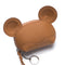 Leather Wristlet Coin Purse with Ears