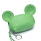 Leather Wristlet Coin Purse with Ears