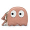 Mini Leather Coin Pouch with Eyes