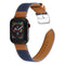 Denim & Leather Hybrid Apple Watch Band - Cowboy
