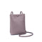 Textured Leather Crossbody Phone Holster