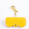 Real Leather Eyeglasses Case with Loop - My Sunshine
