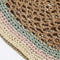 Crochet Straw Bucket Hat with Chin String Tie