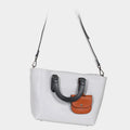 Leather Tote Bag with Detachable Coin Purse