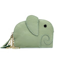 Leather Coin Pouch - Elephant