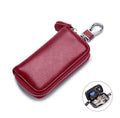 Genuine Leather Key Holder with Card Slots