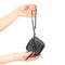 Nano Leather Box Coin Bag with Wristlet