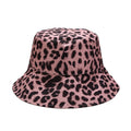 Reversible Leopard Print Bucket Hat
