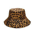 Reversible Leopard Print Bucket Hat