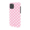 Tough Dual-layer iPhone Case - Pink Polka Dot