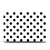 HardShell Macbook Case  - Polka Dot in White