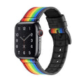 Hybrid Apple Watch Band - Pride Rainbow