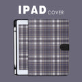 Purple Tartan Smart Folio iPad Case