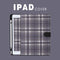 Purple Tartan Smart Folio iPad Case
