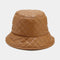 Quilted Leather Bucket Hat