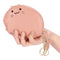 Mini Leather Coin Pouch - Chubby Kitty