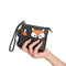Mini Leather Wristlet Coin Purse Wallet - Squirrel