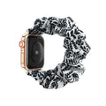 Floral Scrunchie Apple Watch Band - Holiday Vibe