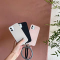 Silicone iPhone Case with Wristlet Bangle