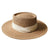 Straw Boater Hat with Ribbon