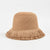 Straw Bucket Hat with Tassel