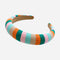 Headband with Color Block Stripes, 2 pack