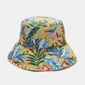 Beach Bucket Hat with Tropical Print