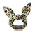 Bunny Ear Scrunchie Apple Watch Band - Leopard