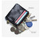 Slim Waxed Leather Coin Purse